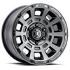 TUNDRA (17×8.50) 4 THRUST SMOKED SATIN BLACK TINT 5×150 +25 Offset