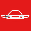 BUILTRIGHT | BUMPER STANDARD PLASTIC LICENSE PLATE MOUNT |  2021+ BRONCO