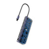 Powerology - 7in1 USB-C Multi Hub Crystalline Series