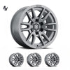 F-150/RAPTOR/EXPEDITION (17×8.50) 4 x VECTOR6 TITANIUM 6×135