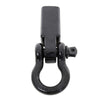 2-inch Receiver Mounted D-Ring Shackle (Black)