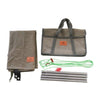 Campingmoon Bonfire Canvas Windshield