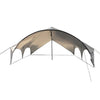 Magic tarp retro tent with arched doors for leisure Camping