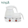 Voya Travel Folding Electric Kettle 0.6L – UK Plug – White