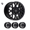 SILVERADO / SIERRA 1500 (17X9) 4x CRAWLER WHEELS (6/139) +12 OFFSET