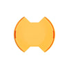 KC | 6” SLIMLITE LIGHT SHIELD | AMBER EA
