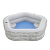 54423 Bestway Tru Print Family Pool 213 x 206 x 53 cm