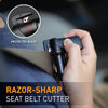 Ztylus Stinger Plus USB Emergency Escape EDC Tool: Life-Saving Rescue Car Charger, Spring Loaded Window Breaker Punch, Seat Belt Cutter, Dual USB Ports 3.1A Max Output (1x Black Stinger Plus)