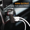 Ztylus Stinger Plus USB Emergency Escape EDC Tool: Life-Saving Rescue Car Charger, Spring Loaded Window Breaker Punch, Seat Belt Cutter, Dual USB Ports 3.1A Max Output (1x Black Stinger Plus)