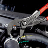 Knipex - 85 51 250 AF | Spring Hose Clamp Pliers (with Locking Button) | Non-Slip Handle | Grey Atramentized - 250mm (Express Delivery)