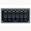 Waterproof Switch Panel 6 Gang