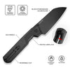 CIVIVI Hid Thumb Stud Knife G10 Handle Black