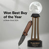 CIVIVI Yonder Wood Handle - Damascus Blade