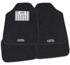 GTS Car Mats Carpet 16 Black/Red