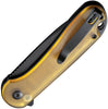 CIVIVI Button Lock Elementum II Flipper Knife Ultem Handle