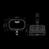 STRANDS FOR9T NO-GLARE WORKLIGHT 31W