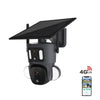 Crony RBX-SD320 4G-4K-8MP RBX-SD320 WIFI-4K-8MP Solar Dual Linkage Battery PT Camera Built in Battery Outdoor Auto Human Tracking Solar Dual lens Camera