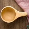 WOODEN JAPANESE CUP