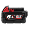 Milwaukee M18B5 Battery Pack-5.0 Ah