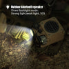 Muzen Wild Mini Portable Rugged Outdoor Bluetooth Speaker - Gray