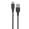 Porodo USB Cable Type-C Connector 3A Durable Fast Charge and Data Cable (1.2m/4ft)