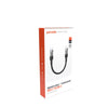 Porodo Braided Cable Transparent USB-C To USB-C Fast Charge & Data 35cm/1.1ft