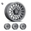 LC100 (17×8.5) 4x RECON SLX CHARCOAL 5×150 +25 OFFSET