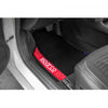 Sparco Car Mats Carpet Red With Tire Pattern Press Heel Pad