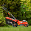 Yato 2x18v Lawn Mower 37 cm + 2x4Ah + D.Charg