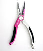 6.5inch Alminum plires Rubber-handle slim type