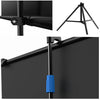 Crony 120 Inches Tripod Projector Screen with Stand, Portable Foldable Projection Movie Screen Fabric