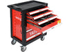Yato 6 Drawers Roller Cabinet With 185 Pcs Tools