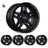 FJ/PRADO/GX460 (17X9) 5x Hammer wheels (6/139) +25 Offset