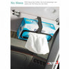 Hypersonic Adjustable Tissue Box Holder Black