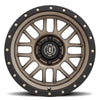 BRONCO (17×8.50) 4x ALPHA BRONZE 6×5.5″ (0 OFFSET)