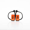 Chiik Glasses - UV400 Protection Flexible Clear Lense Glasses (Orange)