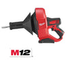 Milwaukee  - M12BDC6-202C 12 Volt Bty. Drain Cleaner