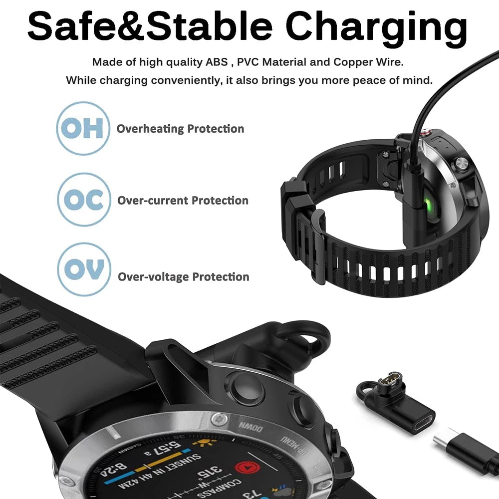 USB Charging Adapter For Garmin (Lightning) (Express Delivery)