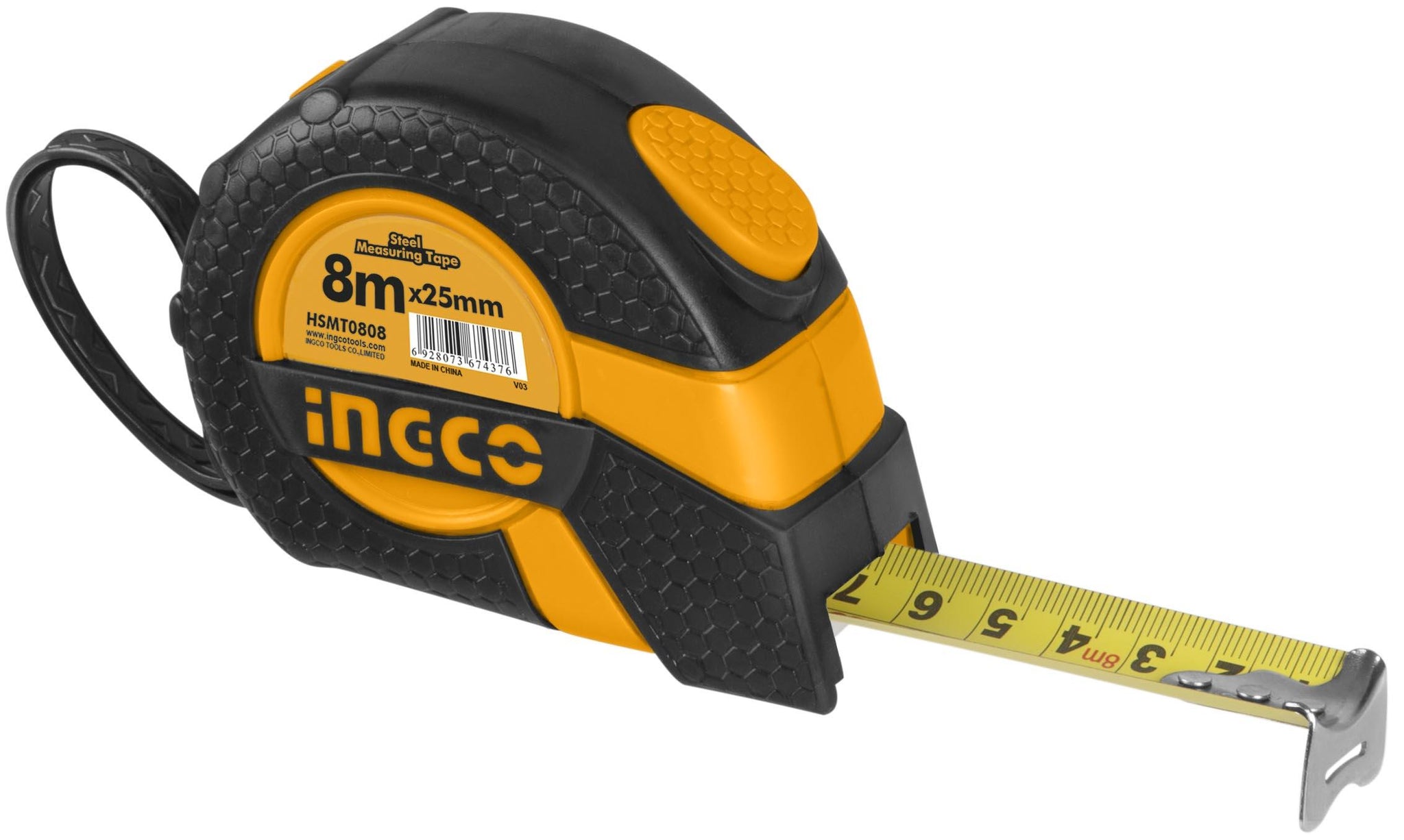 Ingco - Steel Measuring Tape HSMT0808