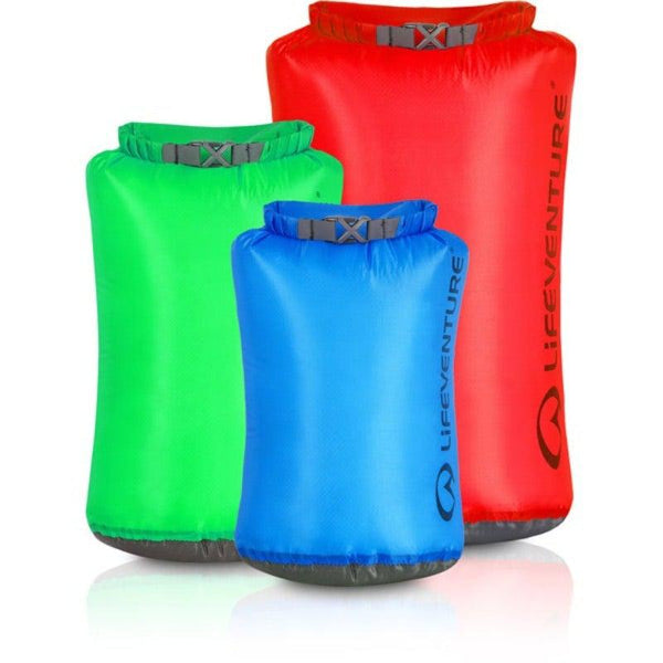 Lifeventure - Ultralight Dry Bag Multipack (5L, 10L, 25L)